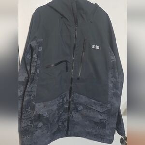 Stio Figment Ski Jacket Steel Pony Whitebark Camo Men Size XL NWT